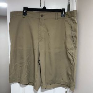 Nike Golf Khaki Short 38 dri-fit flat front